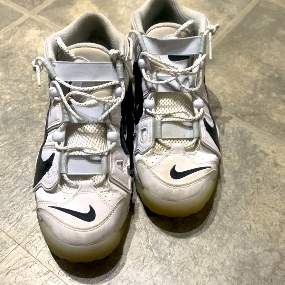 Nike airs white and black